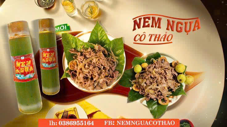 Nem ngựa Cô Thảo - Cở sở kinh doanh nem ngựa Cô Thảo